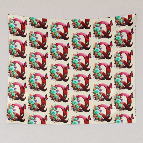 Item preview, Initial Q Letter, The Q Letter designed and sold by CharlottePlaceArt.