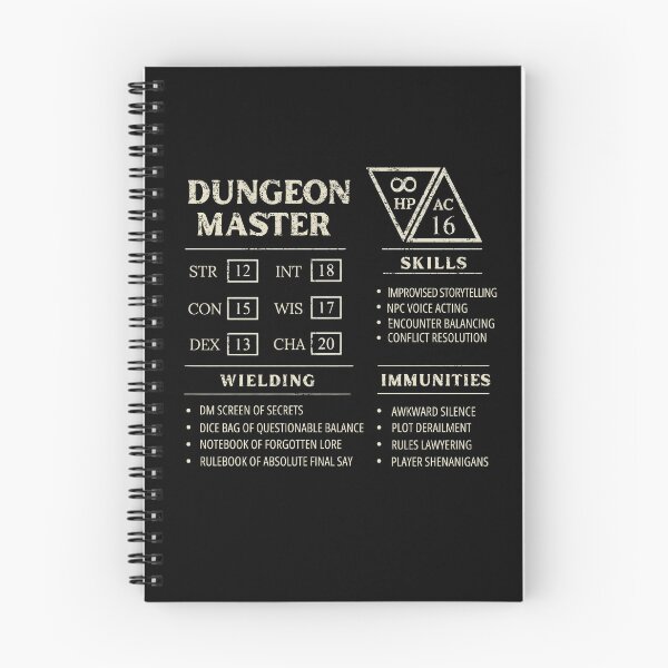 Item preview, DUNGEON MASTER STAT BLOCK for dm designed and sold by DungeonAtelier.