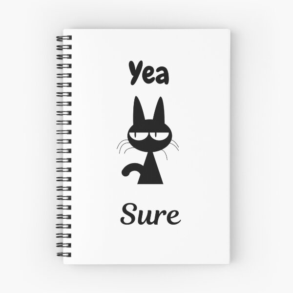 Item preview, sarcastic cat designed and sold by Rmuhi.