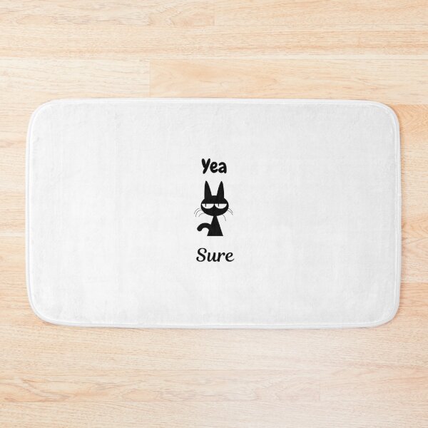 Item preview, sarcastic cat designed and sold by Rmuhi.