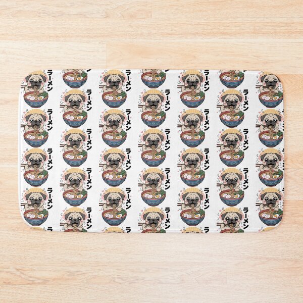 Item preview, Lindo pug kawaii, pug kawaii designed and sold by graphic-genie.
