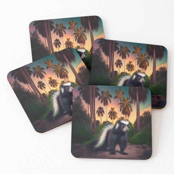 Item preview, Twilight Skunk in Jungle designed and sold by Sillytoe.