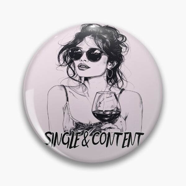 Item preview, Happily single, pure self-love designed and sold by LiskoDesign.