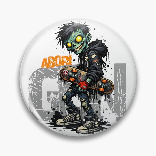 Item preview, Aboriginal Zombie Skater designed and sold by E-Betancourt.