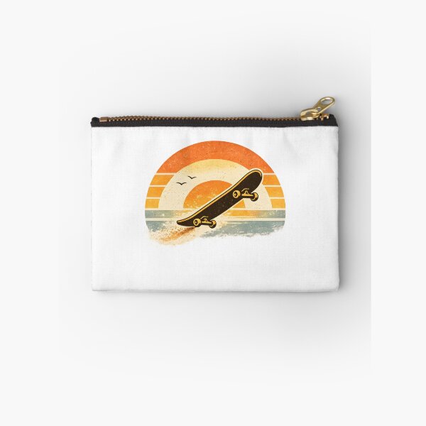Item preview, Retro Skateboard Silhouette – 70s Sunset Design designed and sold by Sunset Syndicate.