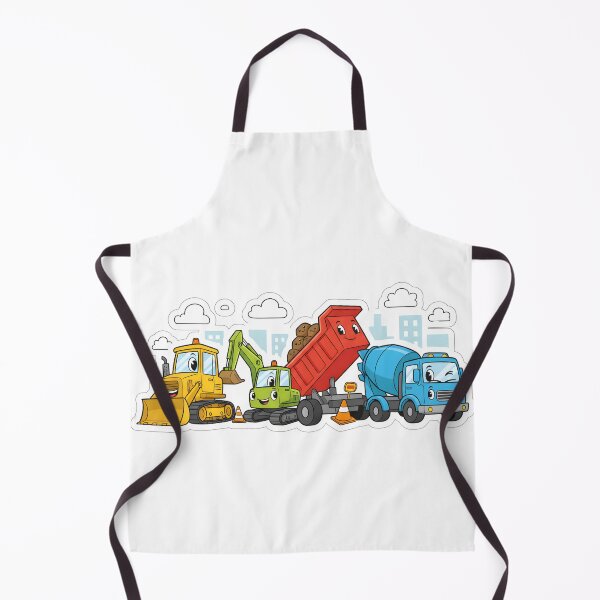 Item preview, Cute Construction Team Cartoon designed and sold by 4AGift.