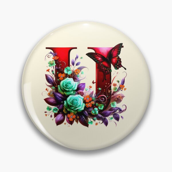 Item preview, Initial U Letter, The U Letter designed and sold by CharlottePlaceArt.