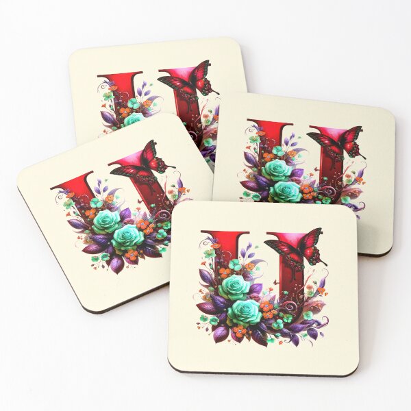 Item preview, Initial U Letter, The U Letter designed and sold by CharlottePlaceArt.