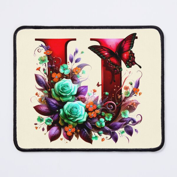 Item preview, Initial U Letter, The U Letter designed and sold by CharlottePlaceArt.
