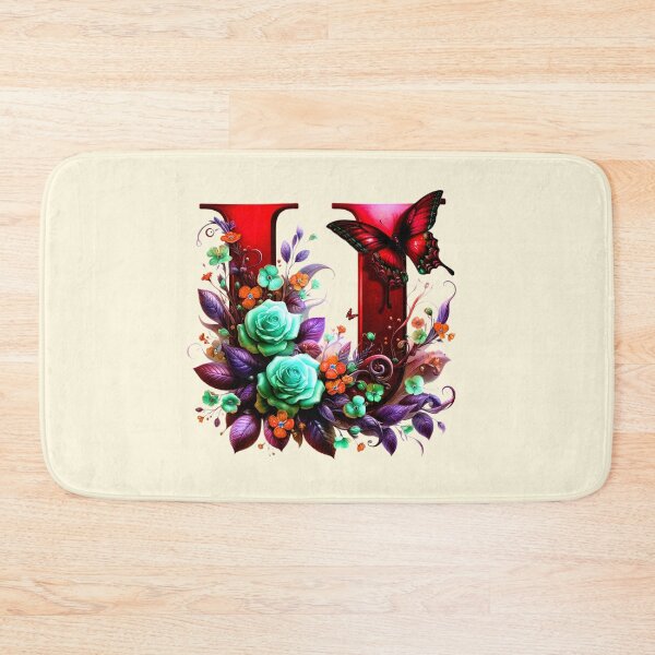Item preview, Initial U Letter, The U Letter designed and sold by CharlottePlaceArt.