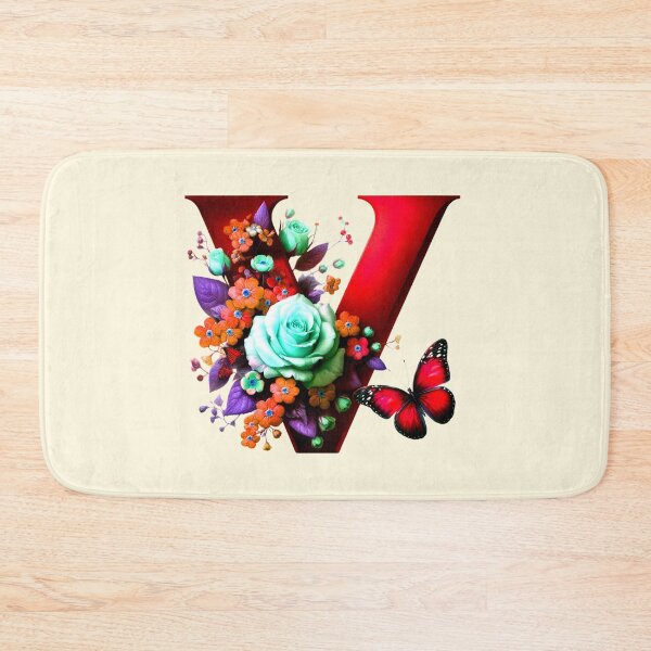 Item preview, Initial V Letter, The V Letter designed and sold by CharlottePlaceArt.