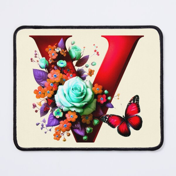 Item preview, Initial V Letter, The V Letter designed and sold by CharlottePlaceArt.