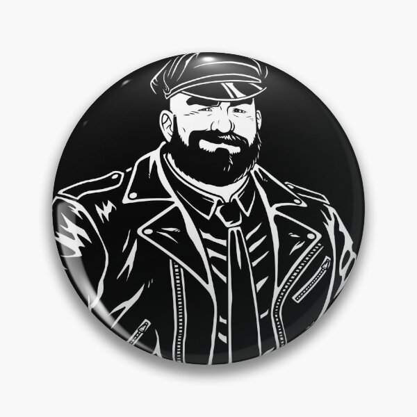 Item preview, Jim Likes Leather Bikers (Detail) designed and sold by bobobear.