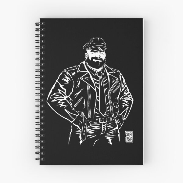 Item preview, Jim Likes Leather Bikers (Detail) designed and sold by bobobear.