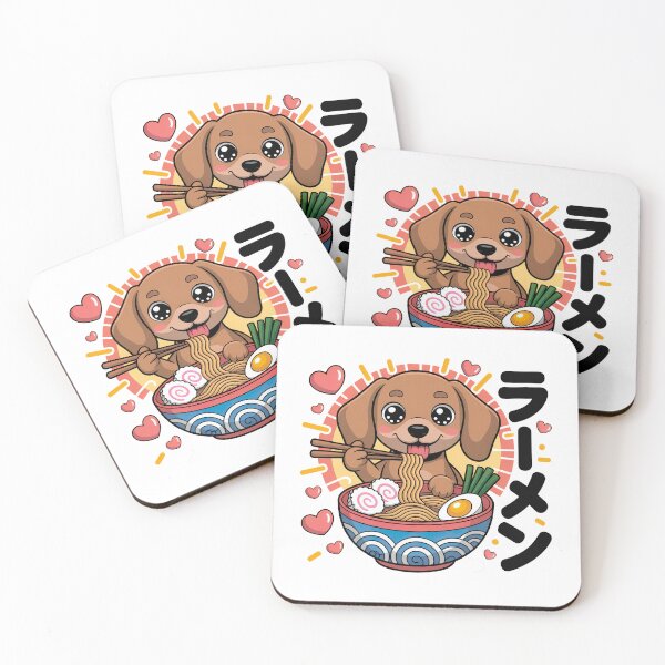 Aperçu de l'œuvre Teckel Kawaii mignon, Teckel Kawaii créée et vendue par graphic-genie.