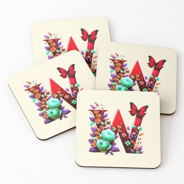 Item preview, Initial W Letter, The W Letter designed and sold by CharlottePlaceArt.