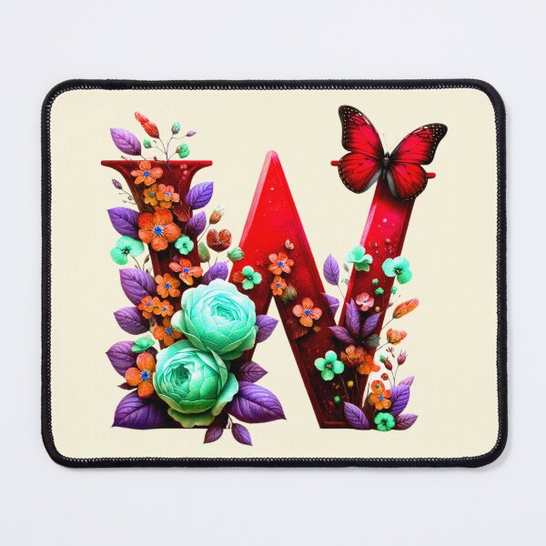 Item preview, Initial W Letter, The W Letter designed and sold by CharlottePlaceArt.