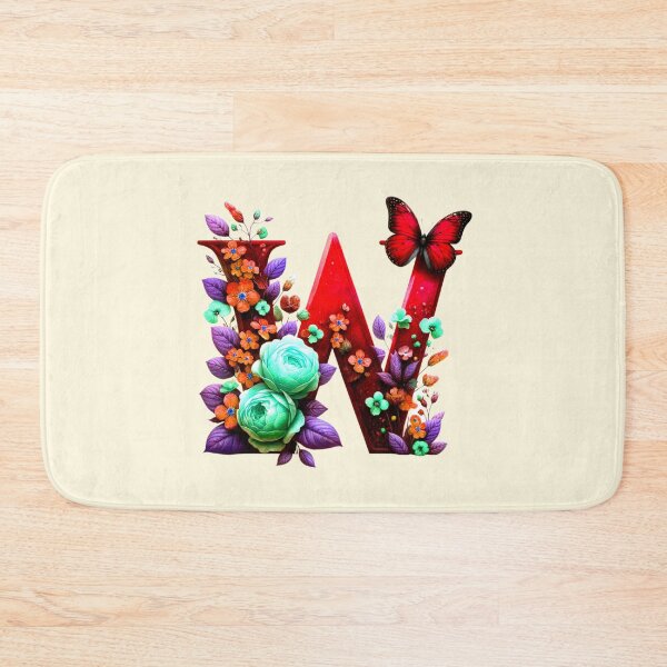 Item preview, Initial W Letter, The W Letter designed and sold by CharlottePlaceArt.
