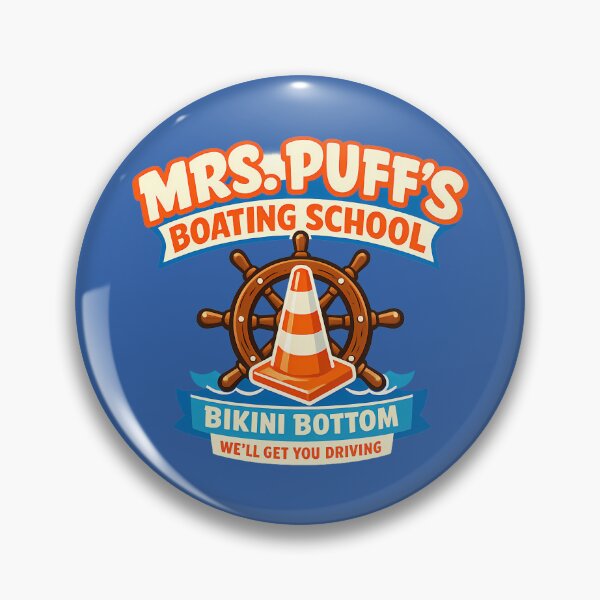 Item preview, Mrs Puffs Boating School Retro Nautical designed and sold by agearb.