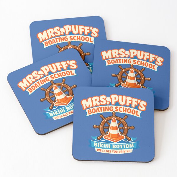Item preview, Mrs Puffs Boating School Retro Nautical designed and sold by agearb.