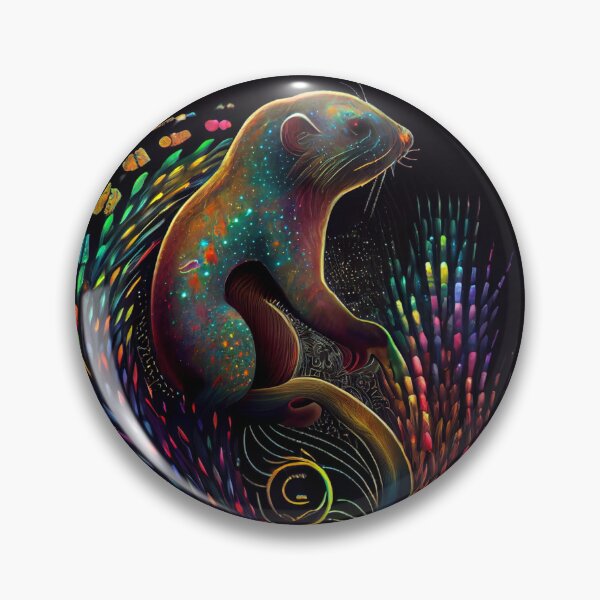Item preview, Nebula Ferret Galaxy designed and sold by Sillytoe.