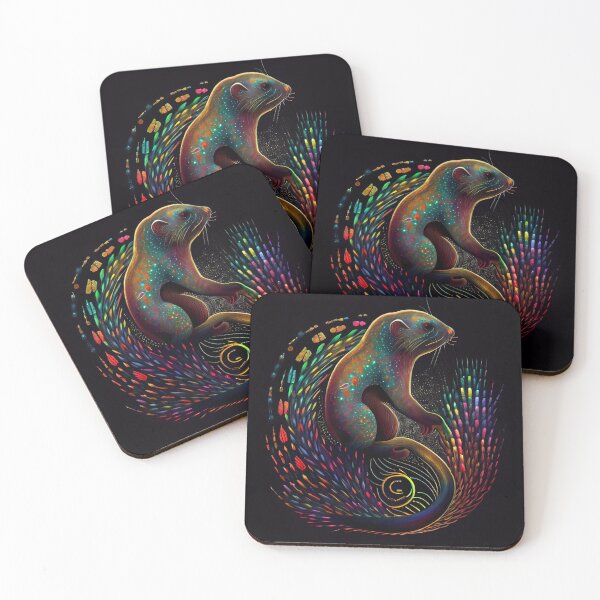 Item preview, Nebula Ferret Galaxy designed and sold by Sillytoe.