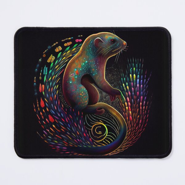 Item preview, Nebula Ferret Galaxy designed and sold by Sillytoe.