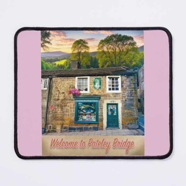 Item preview, Pateley Bridge Travel Poster designed and sold by Alisonchambers2.