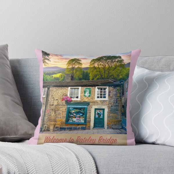 Item preview, Pateley Bridge Travel Poster designed and sold by Alisonchambers2.