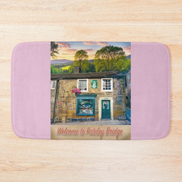 Item preview, Pateley Bridge Travel Poster designed and sold by Alisonchambers2.