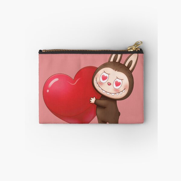 Item preview, Labubu love heart Valentine's day designed and sold by Planet Utoppia.
