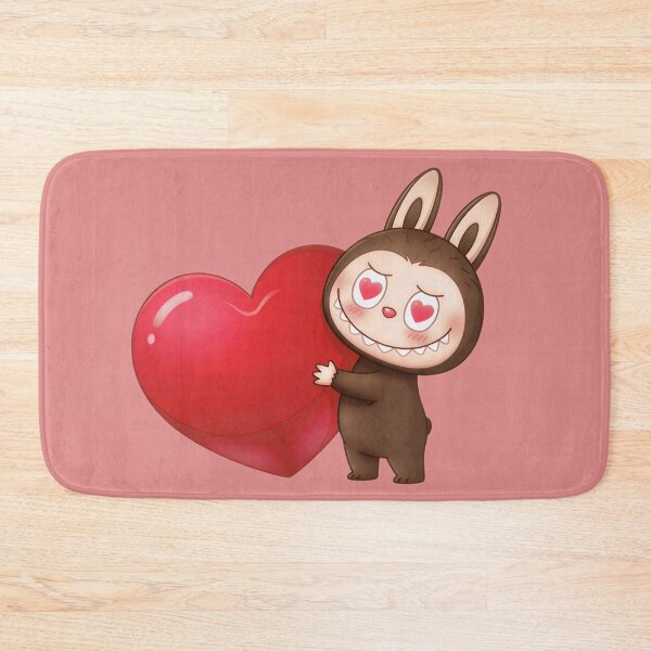 Item preview, Labubu love heart Valentine's day designed and sold by Planet Utoppia.