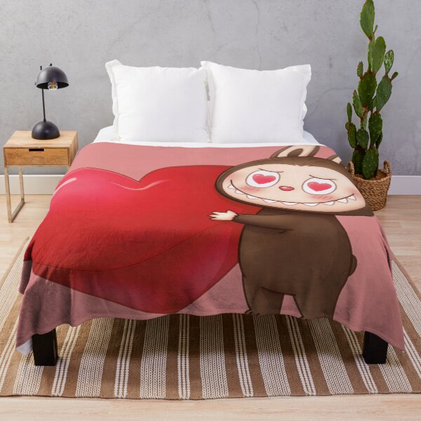 Item preview, Labubu love heart Valentine's day designed and sold by Planet Utoppia.