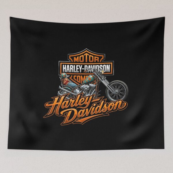 Item preview, Harley Davidson Classic Cruiser Custom Motorcycle Graphic designed and sold by enzoade.