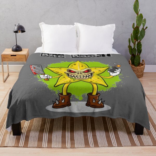 Item preview, Pscho Starfruit- Edgy Evil Food Streetwear designed and sold by MBBialyPiksel.
