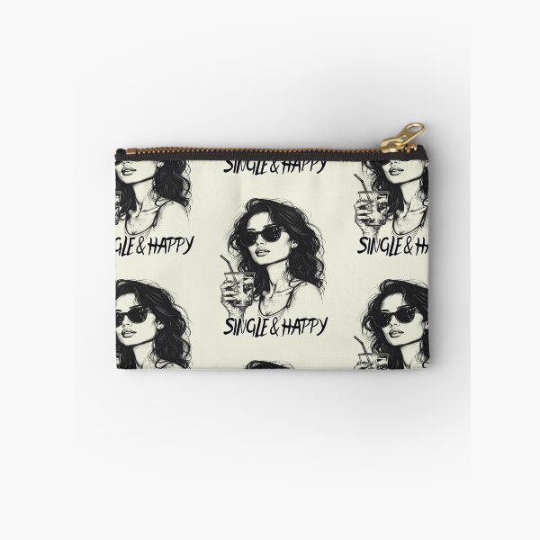 Item preview, Happily single, single and happy designed and sold by LiskoDesign.