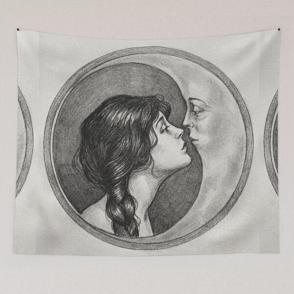 Item preview, Dear Moon Sketch designed and sold by wildtribe.