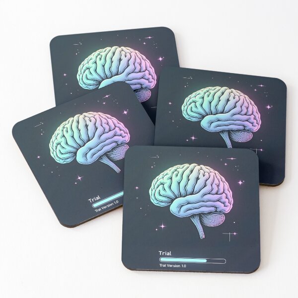 Item preview, Cerebro Humano – Versión de prueba 1.0 | IA divertida con estética minimalista designed and sold by Taviofashion.