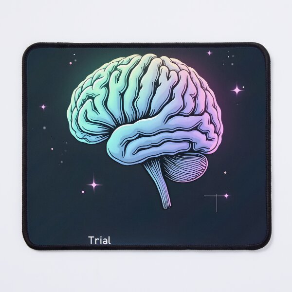 Item preview, Human Brain – Trial Version 1.0 | Funny AI Minimal Aesthetic designed and sold by Taviofashion.