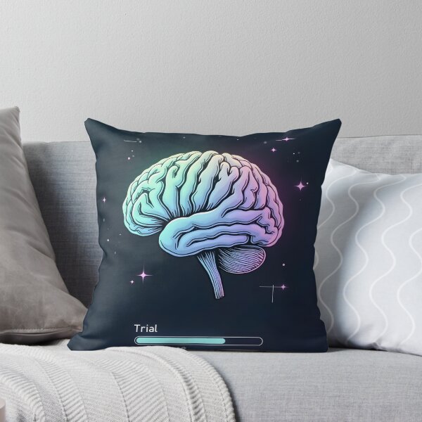 Item preview, Human Brain – Trial Version 1.0 | Funny AI Minimal Aesthetic designed and sold by Taviofashion.