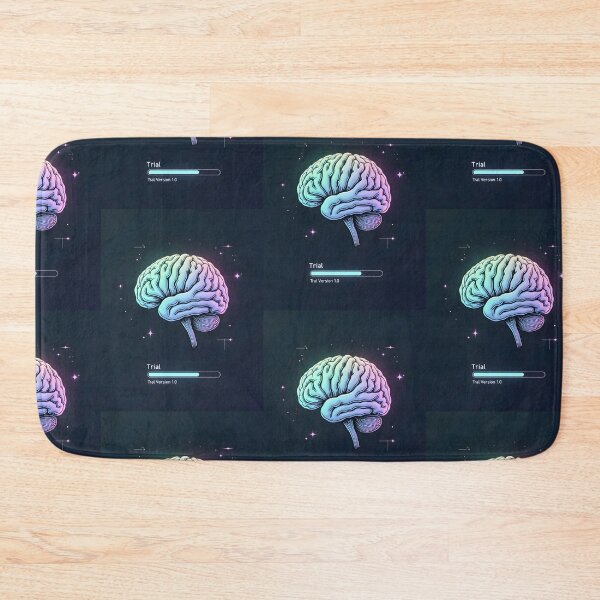 Item preview, Human Brain – Trial Version 1.0 | Funny AI Minimal Aesthetic designed and sold by Taviofashion.