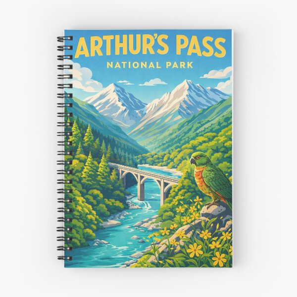 Item preview, Arthur’s Pass National Park New Zealand in Canterbury designed and sold by Aryabek.