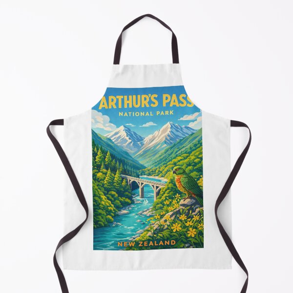 Item preview, Arthur’s Pass National Park New Zealand in Canterbury designed and sold by Aryabek.