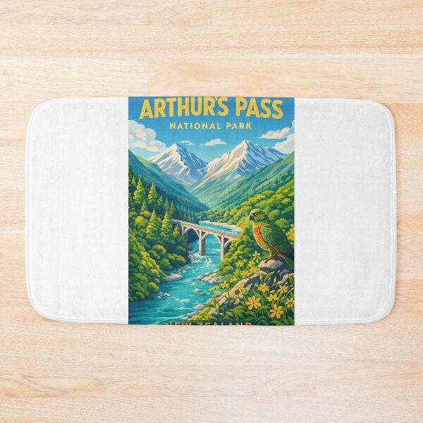 Item preview, Arthur’s Pass National Park New Zealand in Canterbury designed and sold by Aryabek.