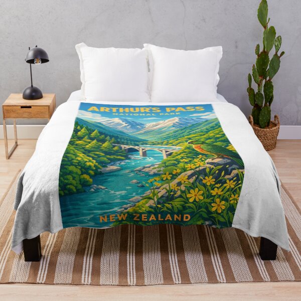 Item preview, Arthur’s Pass National Park New Zealand in Canterbury designed and sold by Aryabek.