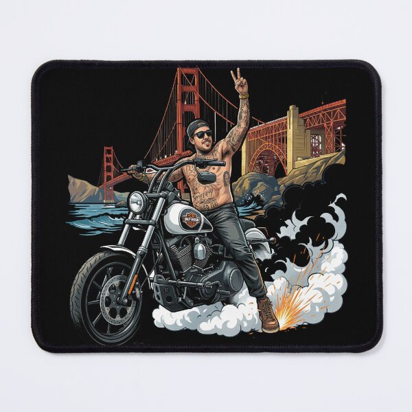 Item preview, Harley Davidson Iron V-Twin Motorbike Graphic Design designed and sold by enzoade.