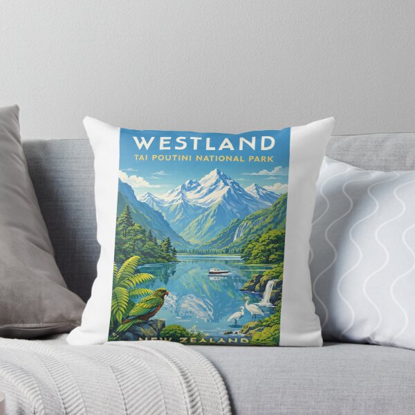 Item preview, Westland Tai Poutini National Park New Zealand – Southern Alps and West Coast designed and sold by Aryabek.