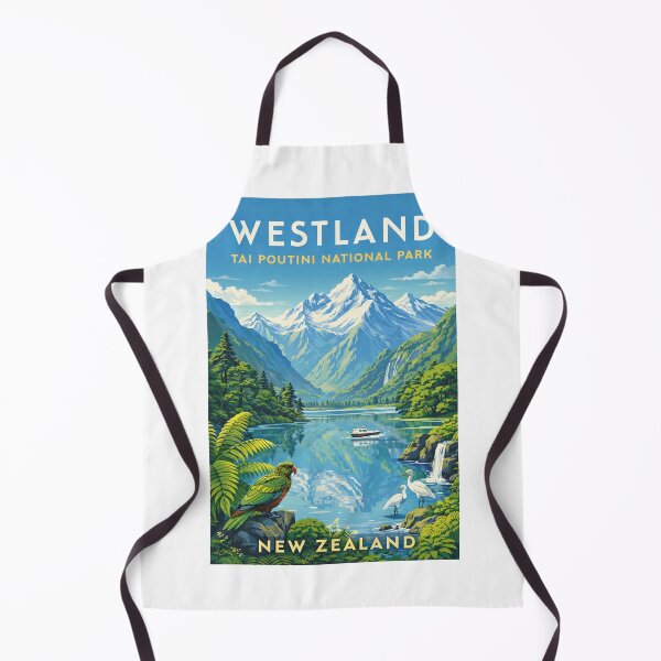 Item preview, Westland Tai Poutini National Park New Zealand – Southern Alps and West Coast designed and sold by Aryabek.