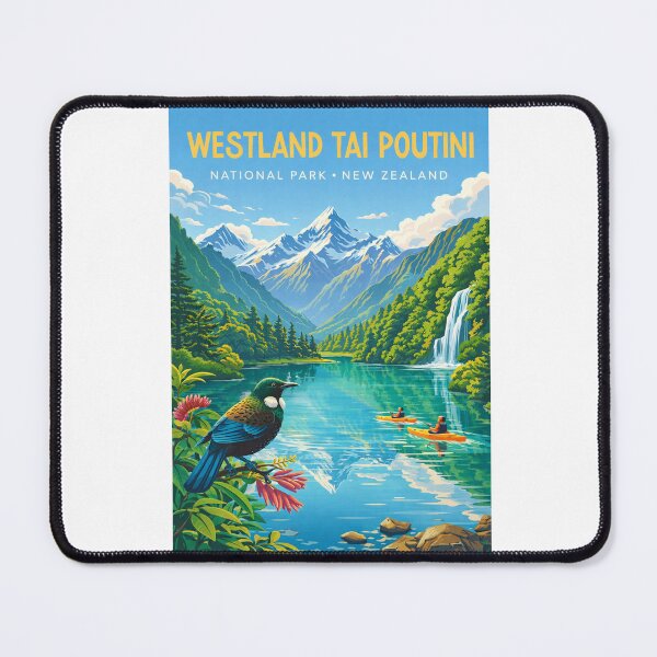 Item preview, Westland Tai Poutini National Park New Zealand – Southern Alps, Franz Josef Glacier and Fox Glacier designed and sold by Aryabek.