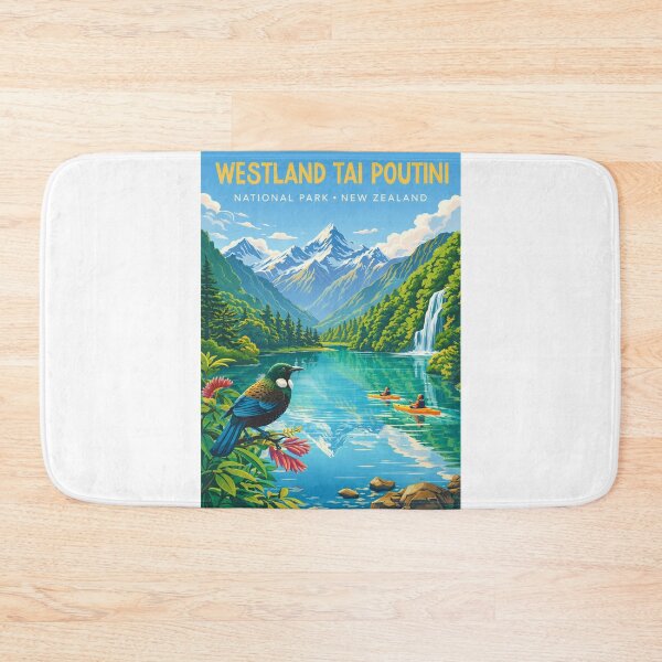 Item preview, Westland Tai Poutini National Park New Zealand – Southern Alps, Franz Josef Glacier and Fox Glacier designed and sold by Aryabek.